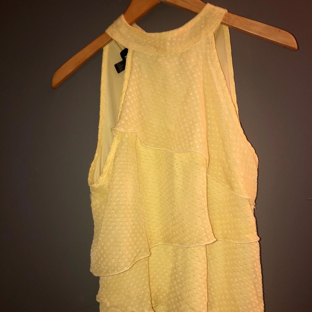 Yellow dress shirt